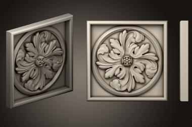 Church panel (PC_0344) 3D model for CNC machine