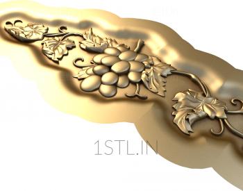 The panel is figured (PF_0004) 3D model for CNC machine
