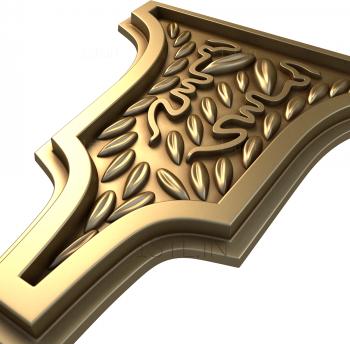 The panel is figured (PF_0007) 3D model for CNC machine