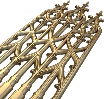 The panel is figured (PF_0016) 3D model for CNC machine