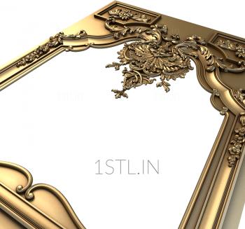 The panel is figured (PF_0017) 3D model for CNC machine