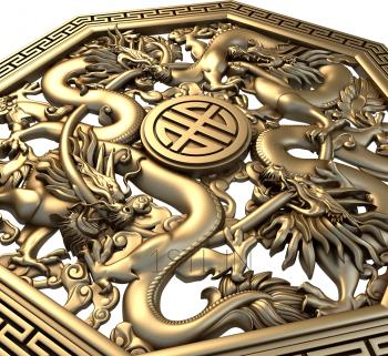 The panel is figured (PF_0033) 3D model for CNC machine