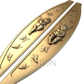 The panel is figured (PF_0041) 3D model for CNC machine