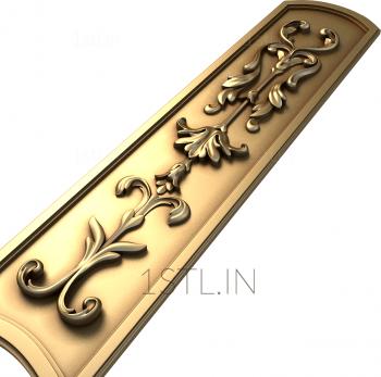 The panel is figured (PF_0046) 3D model for CNC machine