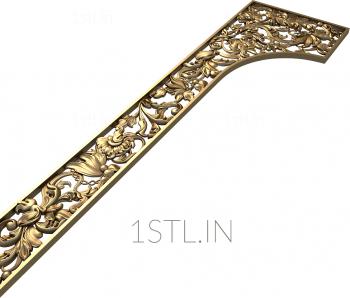 The panel is figured (PF_0082) 3D model for CNC machine