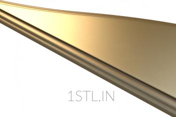 The panel is figured (PF_0084) 3D model for CNC machine