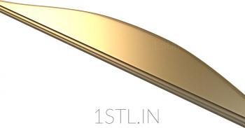The panel is figured (PF_0085) 3D model for CNC machine