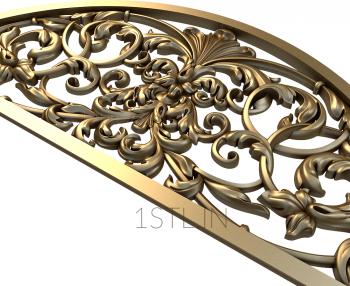 The panel is figured (PF_0090) 3D model for CNC machine