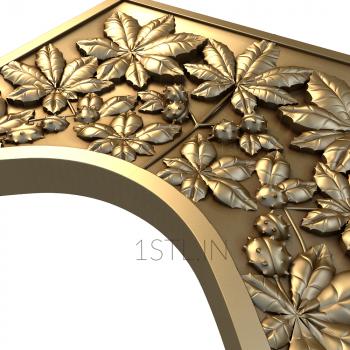The panel is figured (PF_0091) 3D model for CNC machine