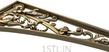 The panel is figured (PF_0095) 3D model for CNC machine