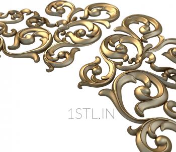 The panel is figured (PF_0103) 3D model for CNC machine