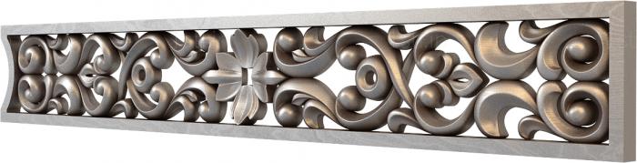 The panel is figured (PF_0137) 3D model for CNC machine