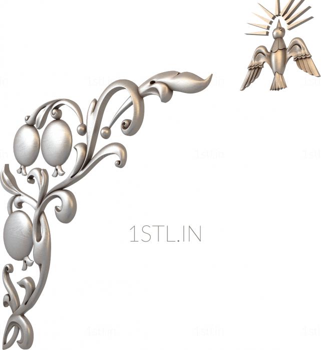 The panel is figured (PF_0142-1) 3D model for CNC machine