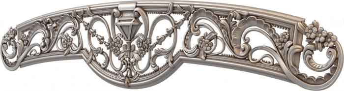 The panel is figured (PF_0146) 3D model for CNC machine