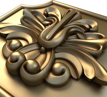The panel is figured (PF_0160) 3D model for CNC machine