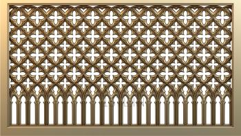 Horisontal panel (PG_0052) 3D model for CNC machine