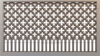 Horisontal panel (PG_0052) 3D model for CNC machine