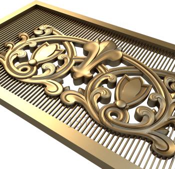 Horisontal panel (PG_0087) 3D model for CNC machine