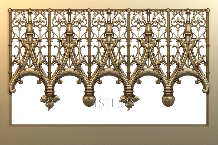 Horisontal panel (PG_0092) 3D model for CNC machine