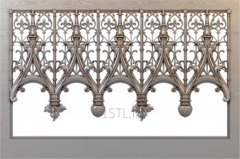 Horisontal panel (PG_0092) 3D model for CNC machine