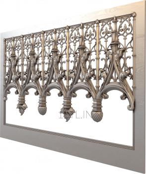 Horisontal panel (PG_0092) 3D model for CNC machine