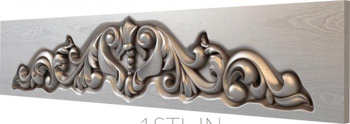 Horisontal panel (PG_0099) 3D model for CNC machine