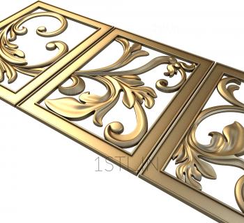 Horisontal panel (PG_0144) 3D model for CNC machine