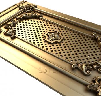 Horisontal panel (PG_0146) 3D model for CNC machine