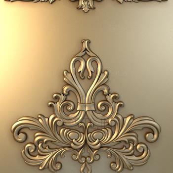 Horisontal panel (PG_0212) 3D model for CNC machine