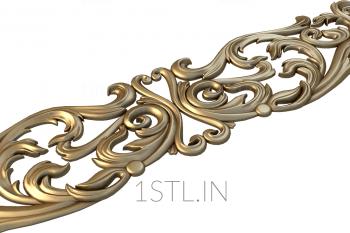 Horisontal panel (PG_0245) 3D model for CNC machine