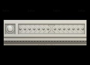 Horisontal panel (PG_0312) 3D model for CNC machine