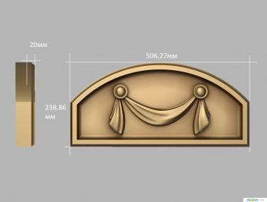 Horisontal panel (PG_0347) 3D model for CNC machine