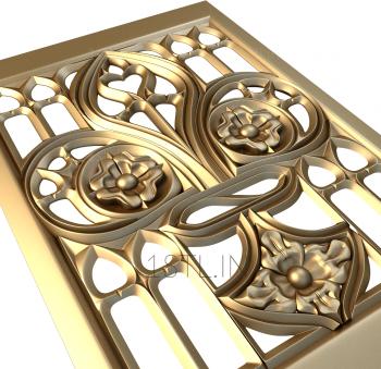 Vertical panel (PV_0032) 3D model for CNC machine