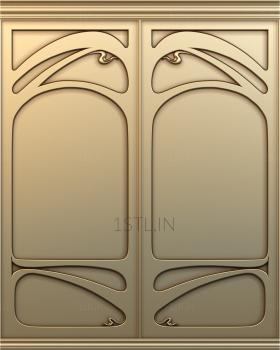 Vertical panel (PV_0057) 3D model for CNC machine