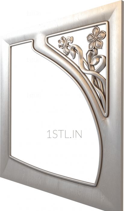 Vertical panel (PV_0304) 3D model for CNC machine