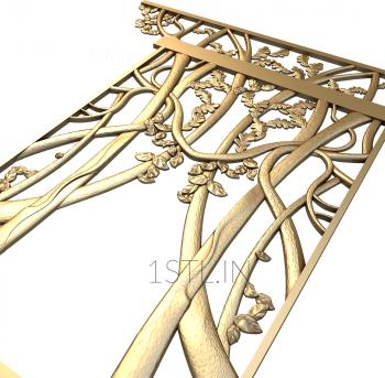 Art panel (PD_0295) 3D model for CNC machine