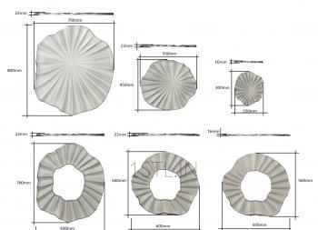 Art panel (PD_0354) 3D model for CNC machine