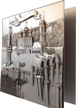 Art panel (PD_0366) 3D model for CNC machine