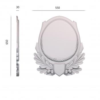 Art panel (PD_0372) 3D model for CNC machine