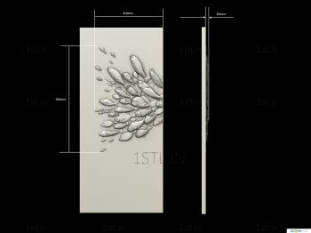 Art panel (PD_0499) 3D model for CNC machine