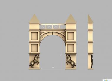 Art panel (PD_0503) 3D model for CNC machine