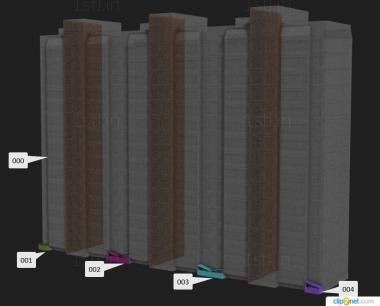 Art panel (PD_0538) 3D model for CNC machine