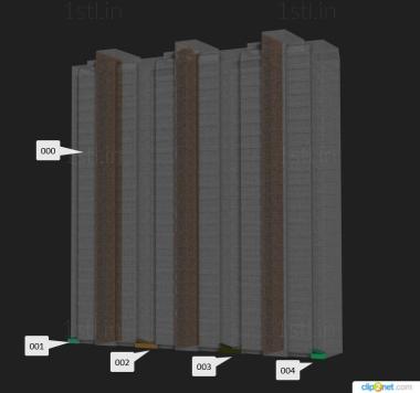 Art panel (PD_0550) 3D model for CNC machine