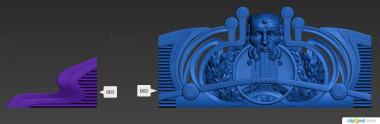 Art pano (PH_0690) 3D model for CNC machine