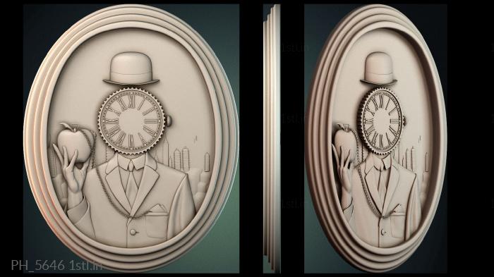 कला पैनो (PH_5646) सीएनसी मशीन के लिए 3D मॉडल