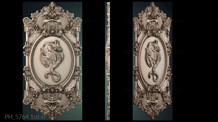 कला पैनो (PH_5764) सीएनसी मशीन के लिए 3D मॉडल