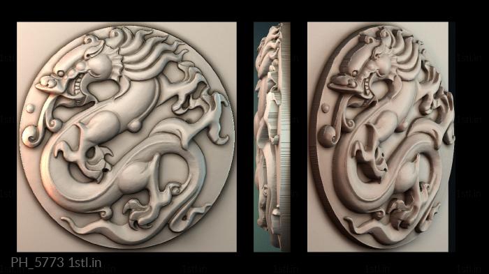 Art pano (PH_5773) 3D model for CNC machine