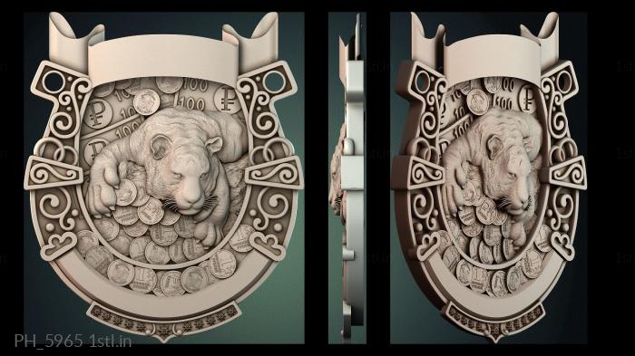 कला पैनो (PH_5965) सीएनसी मशीन के लिए 3D मॉडल