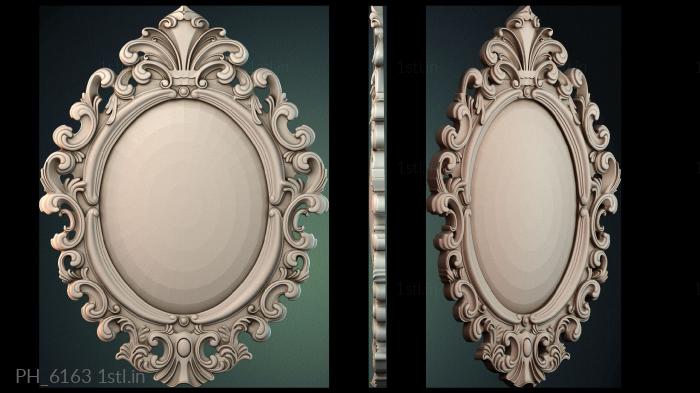 कला पैनो (PH_6163) सीएनसी मशीन के लिए 3D मॉडल