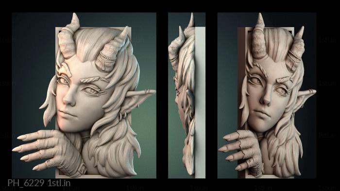 कला पैनो (PH_6229) सीएनसी मशीन के लिए 3D मॉडल